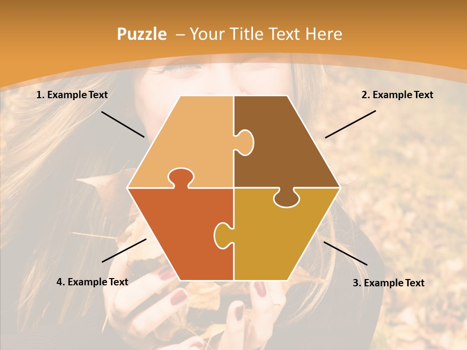 Cheerful Teenage Attractive PowerPoint Template