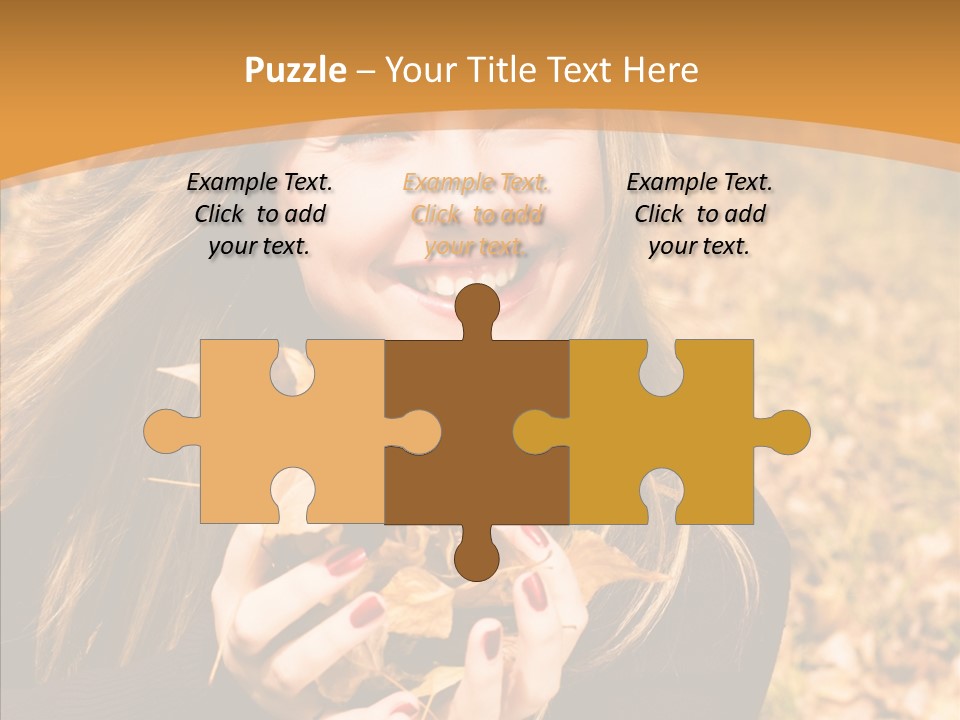 Cheerful Teenage Attractive PowerPoint Template