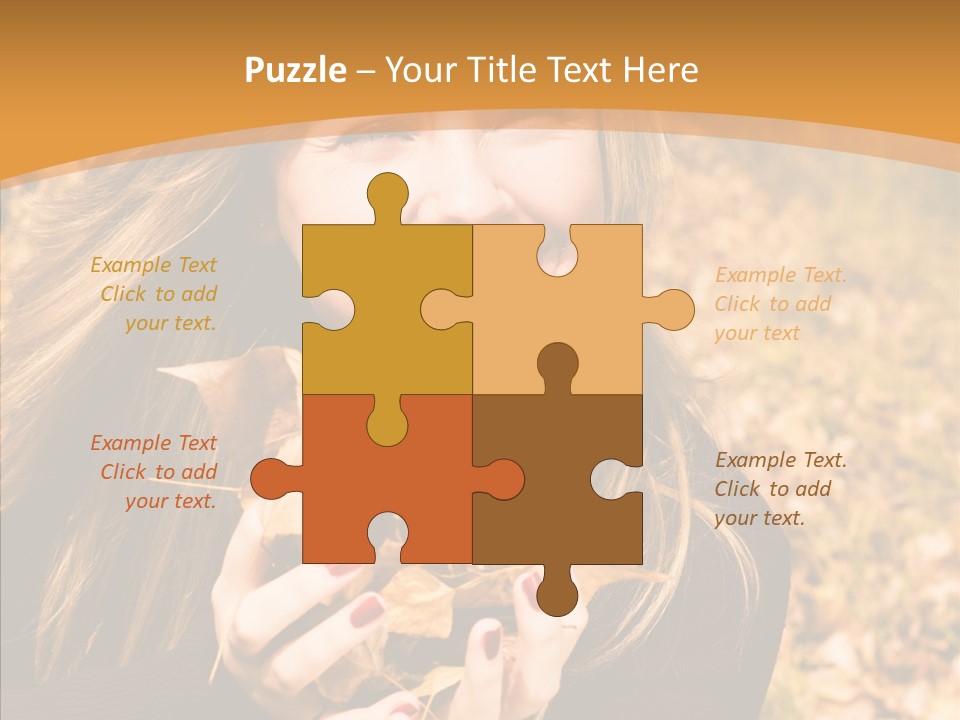 Cheerful Teenage Attractive PowerPoint Template