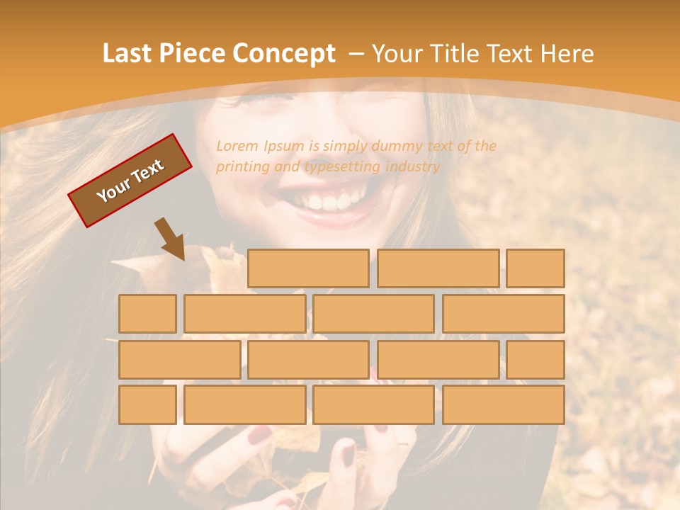 Cheerful Teenage Attractive PowerPoint Template