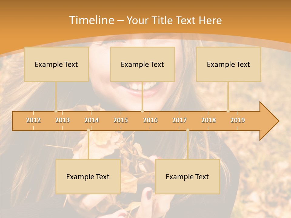 Cheerful Teenage Attractive PowerPoint Template