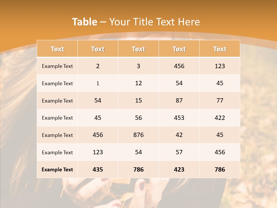Cheerful Teenage Attractive PowerPoint Template
