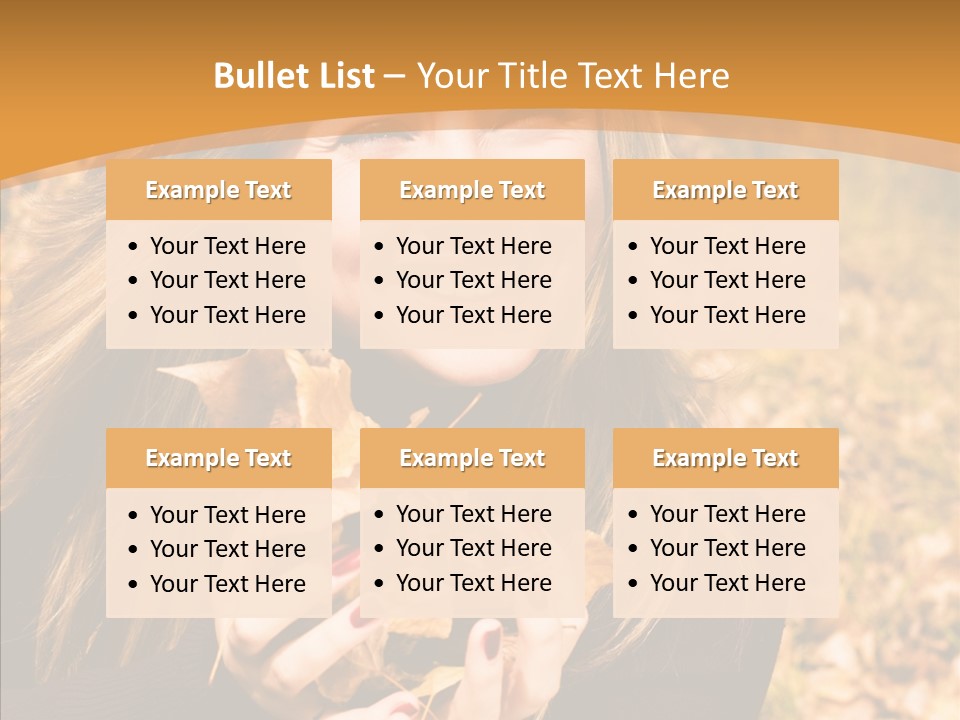 Cheerful Teenage Attractive PowerPoint Template