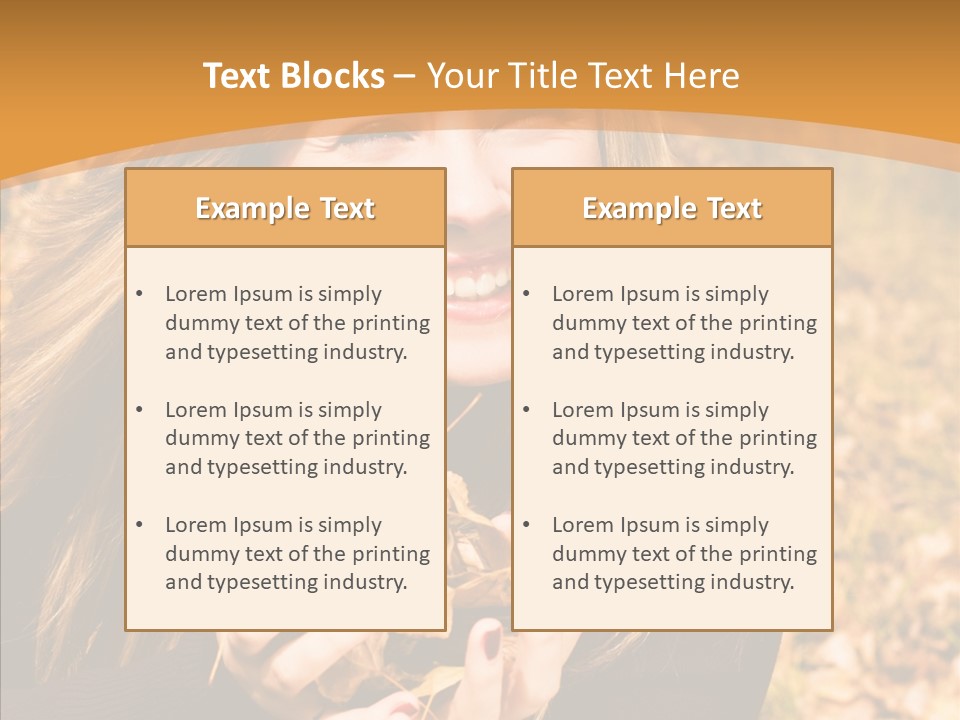 Cheerful Teenage Attractive PowerPoint Template