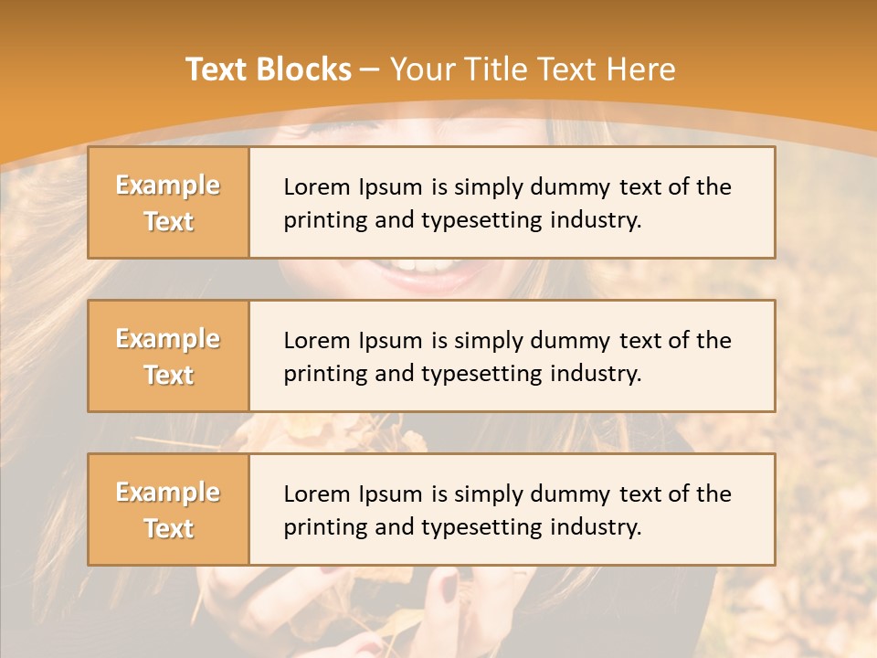 Cheerful Teenage Attractive PowerPoint Template