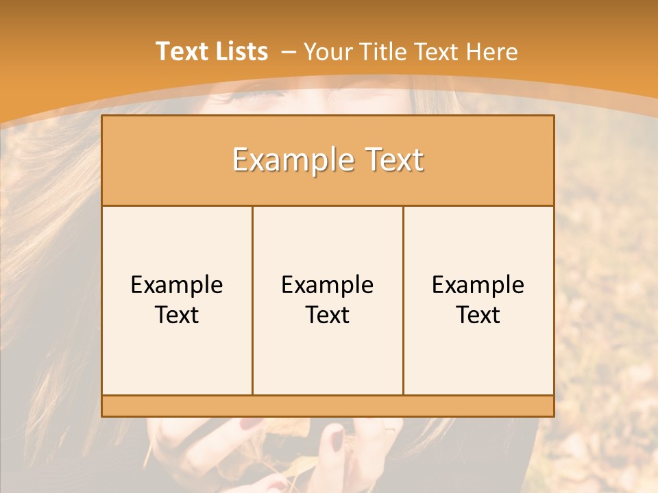 Cheerful Teenage Attractive PowerPoint Template
