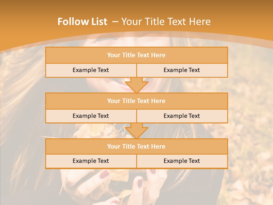 Cheerful Teenage Attractive PowerPoint Template