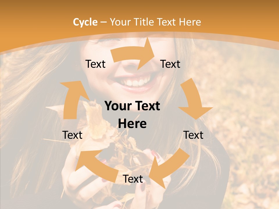 Cheerful Teenage Attractive PowerPoint Template