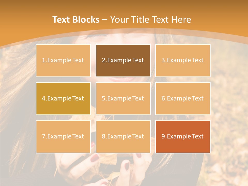 Cheerful Teenage Attractive PowerPoint Template