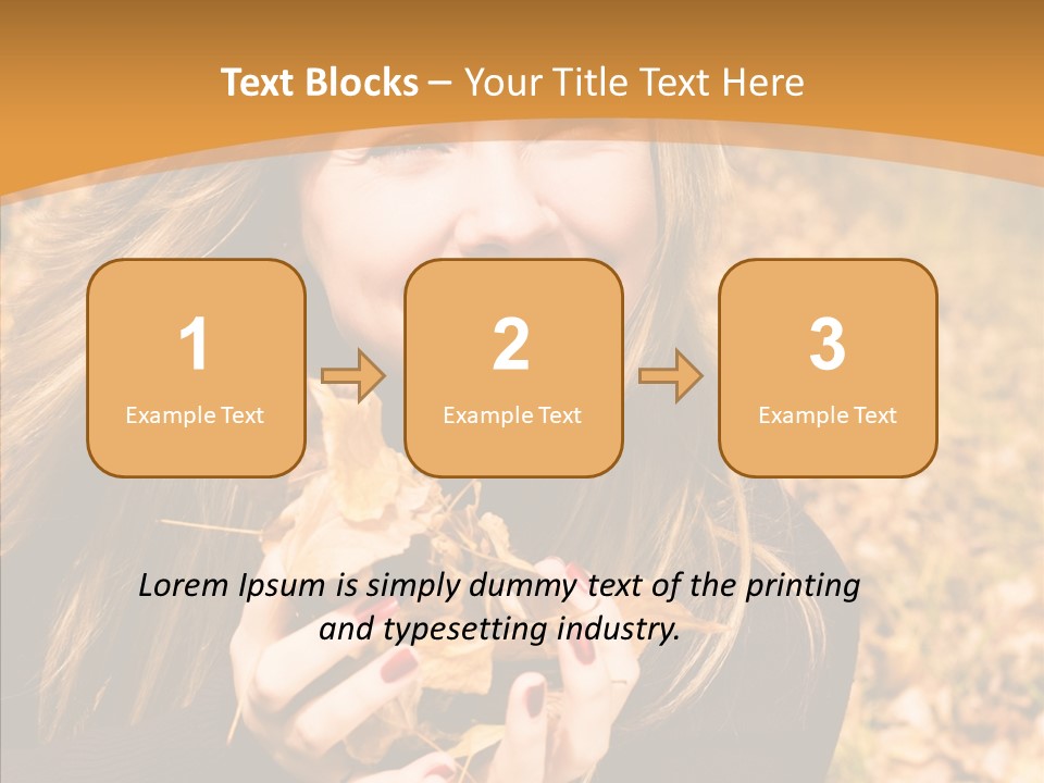 Cheerful Teenage Attractive PowerPoint Template