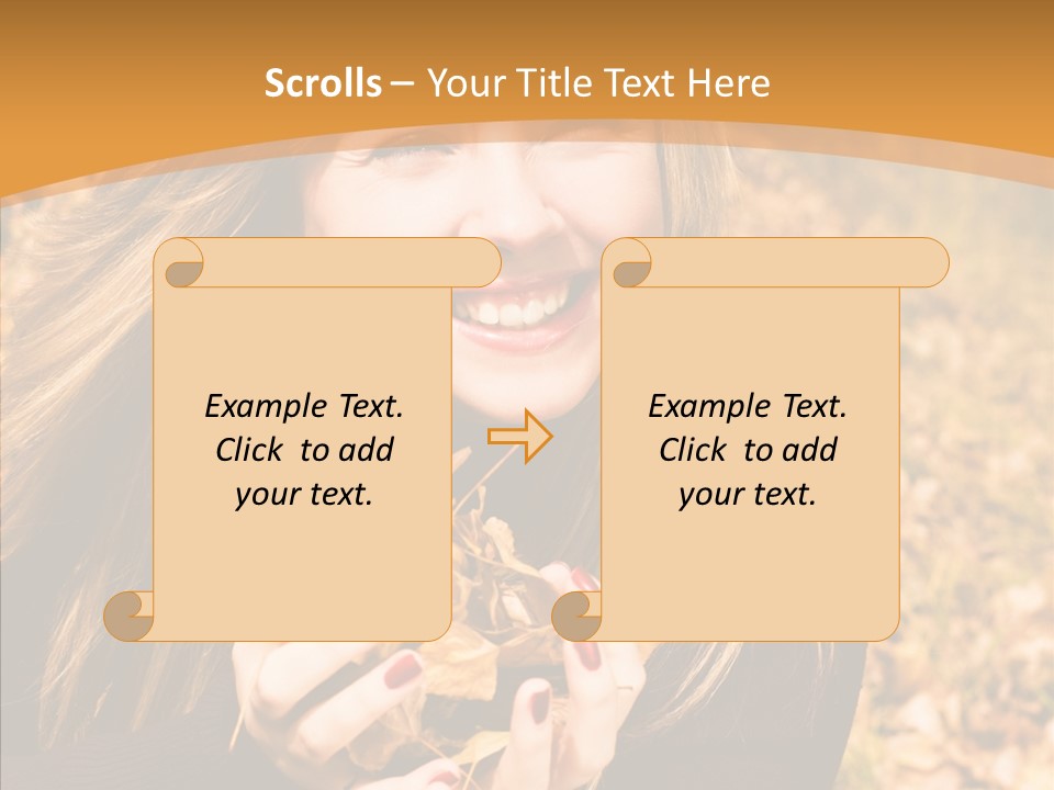 Cheerful Teenage Attractive PowerPoint Template