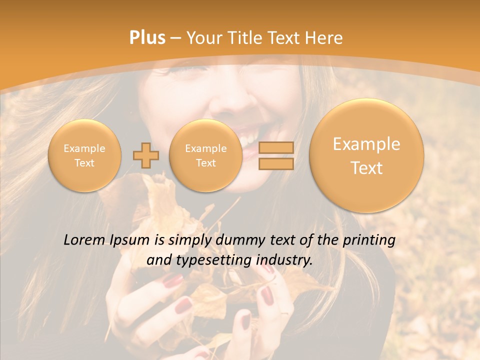 Cheerful Teenage Attractive PowerPoint Template