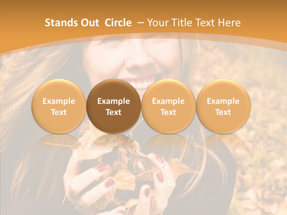 Cheerful Teenage Attractive PowerPoint Template