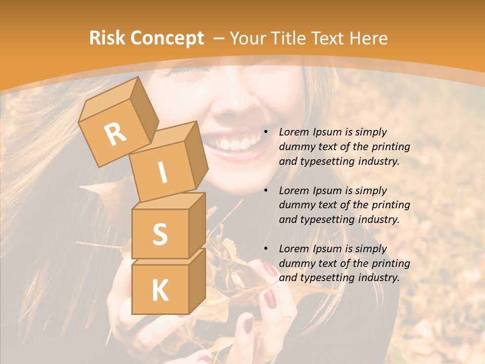 Cheerful Teenage Attractive PowerPoint Template