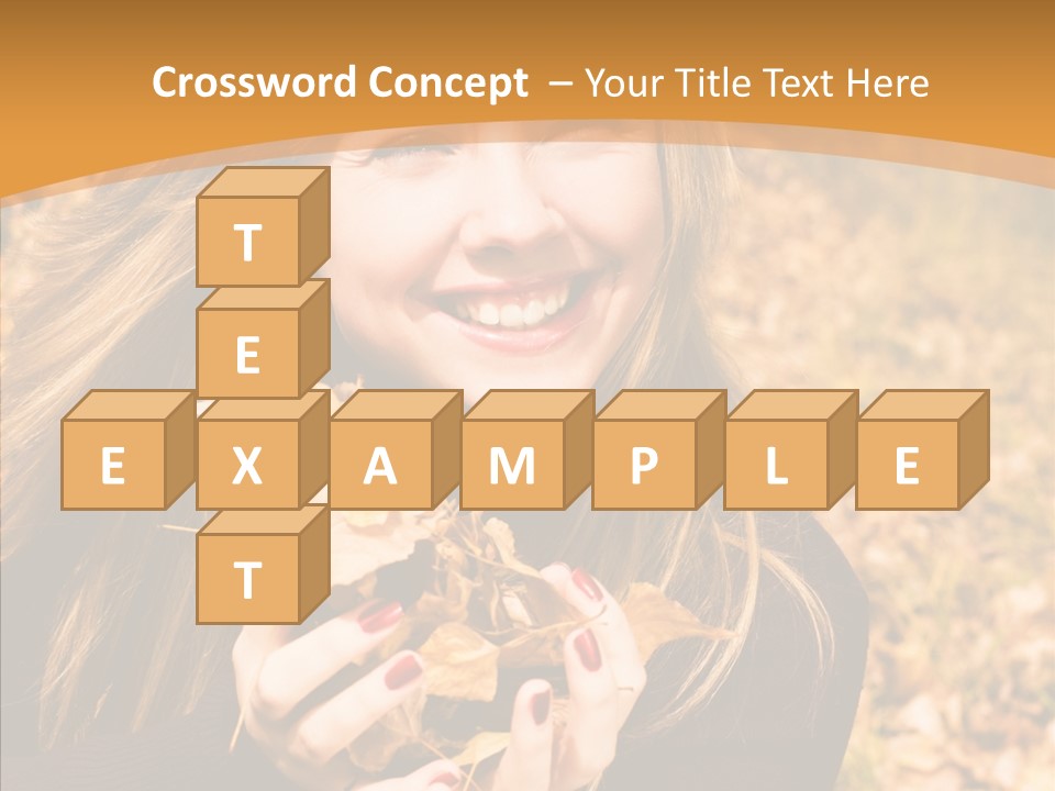 Cheerful Teenage Attractive PowerPoint Template