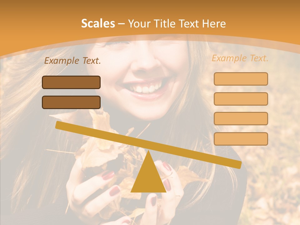 Cheerful Teenage Attractive PowerPoint Template