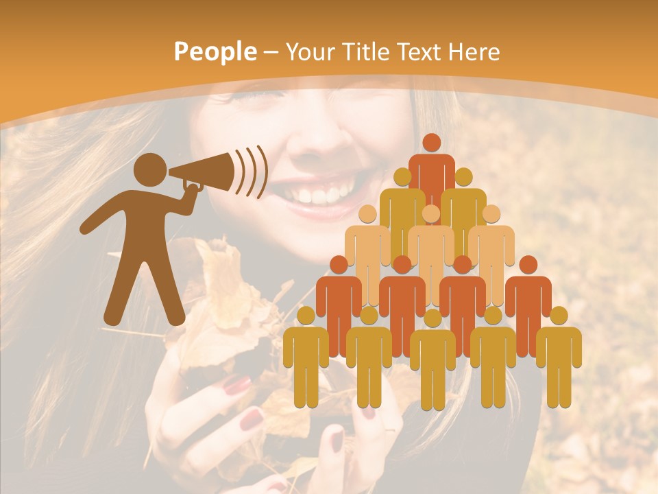 Cheerful Teenage Attractive PowerPoint Template