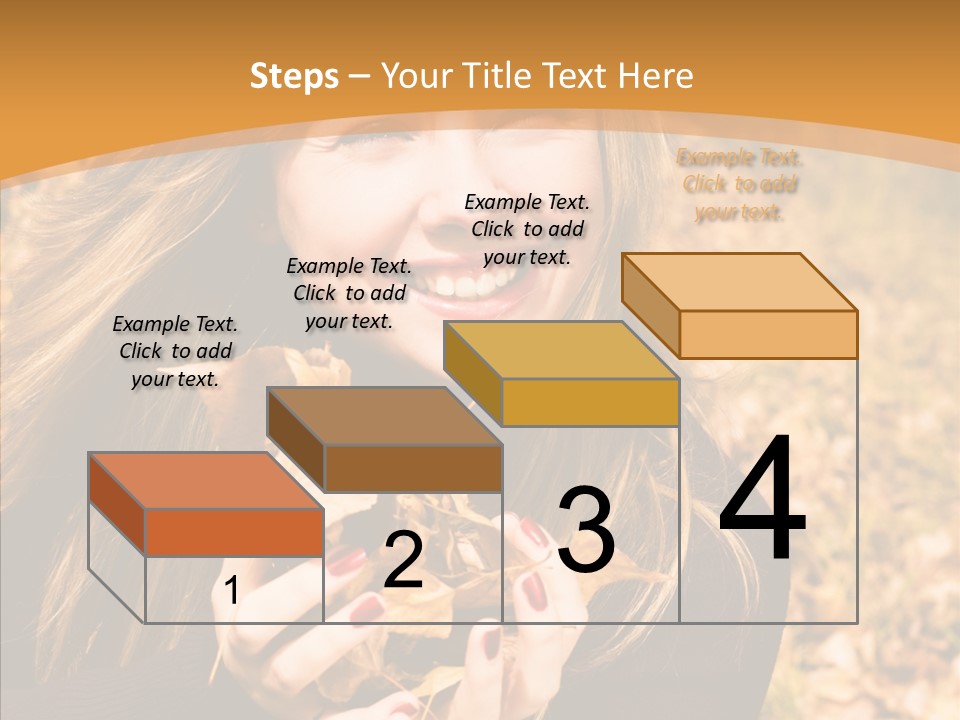 Cheerful Teenage Attractive PowerPoint Template