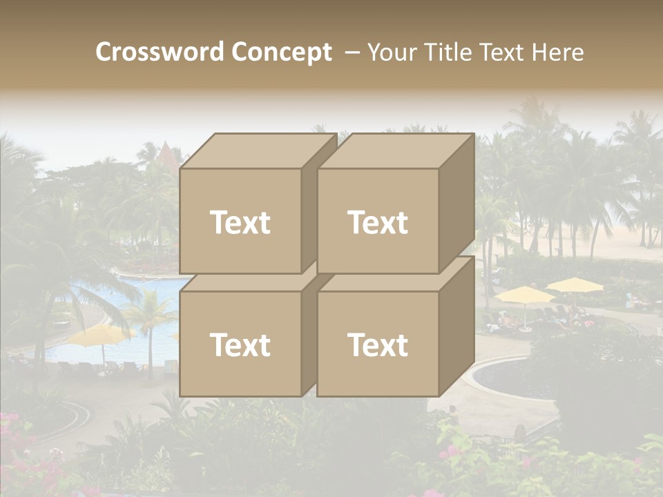 Equator Tree Investment PowerPoint Template