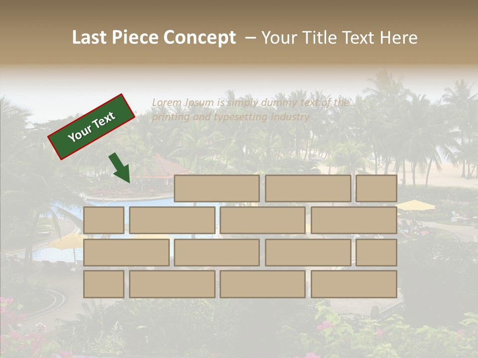 Equator Tree Investment PowerPoint Template