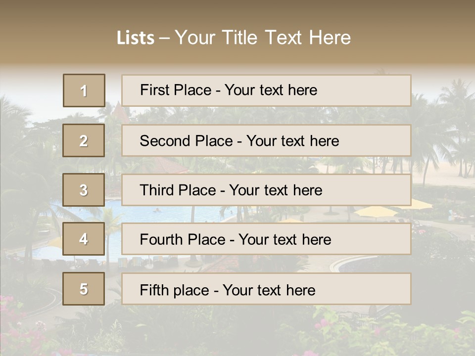 Equator Tree Investment PowerPoint Template
