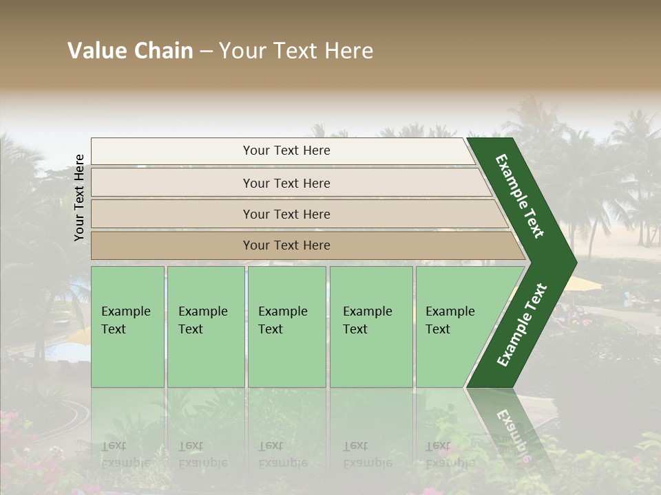 Equator Tree Investment PowerPoint Template