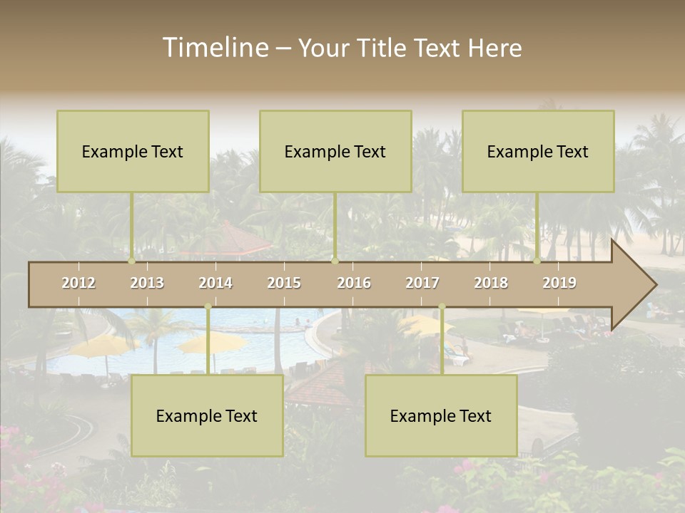 Equator Tree Investment PowerPoint Template