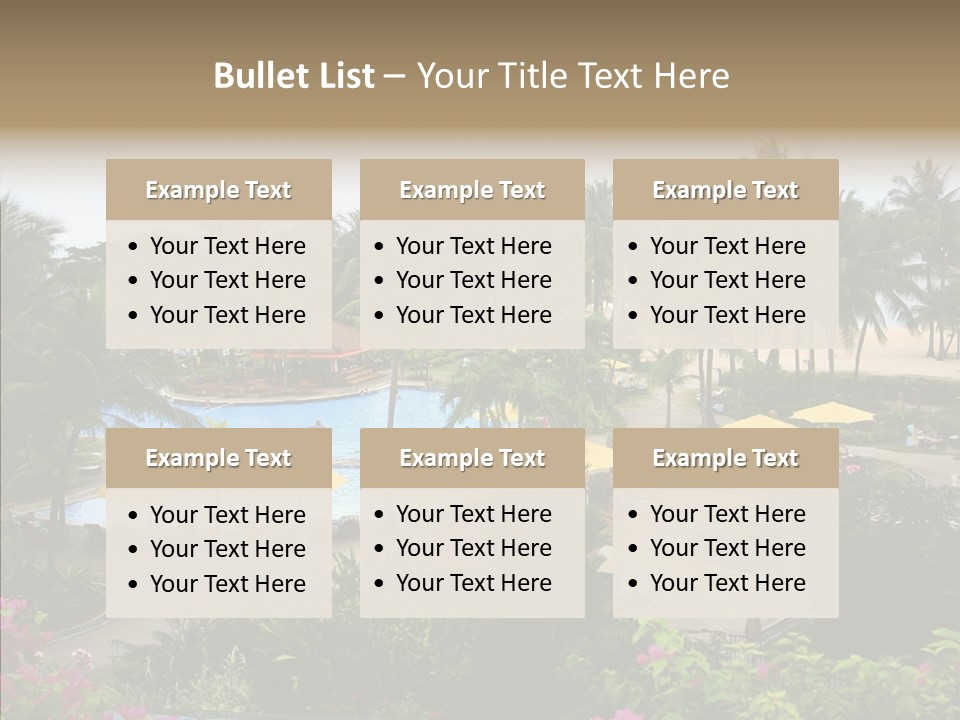 Equator Tree Investment PowerPoint Template