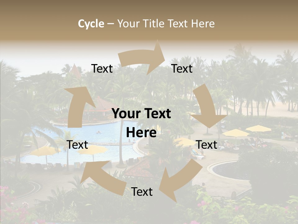 Equator Tree Investment PowerPoint Template