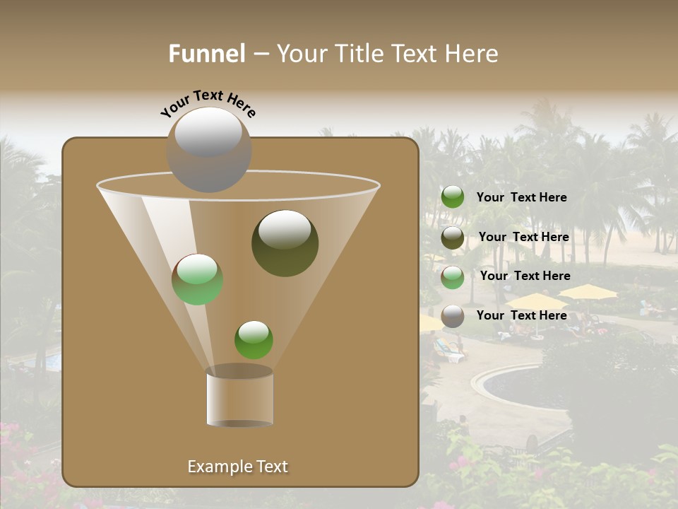 Equator Tree Investment PowerPoint Template