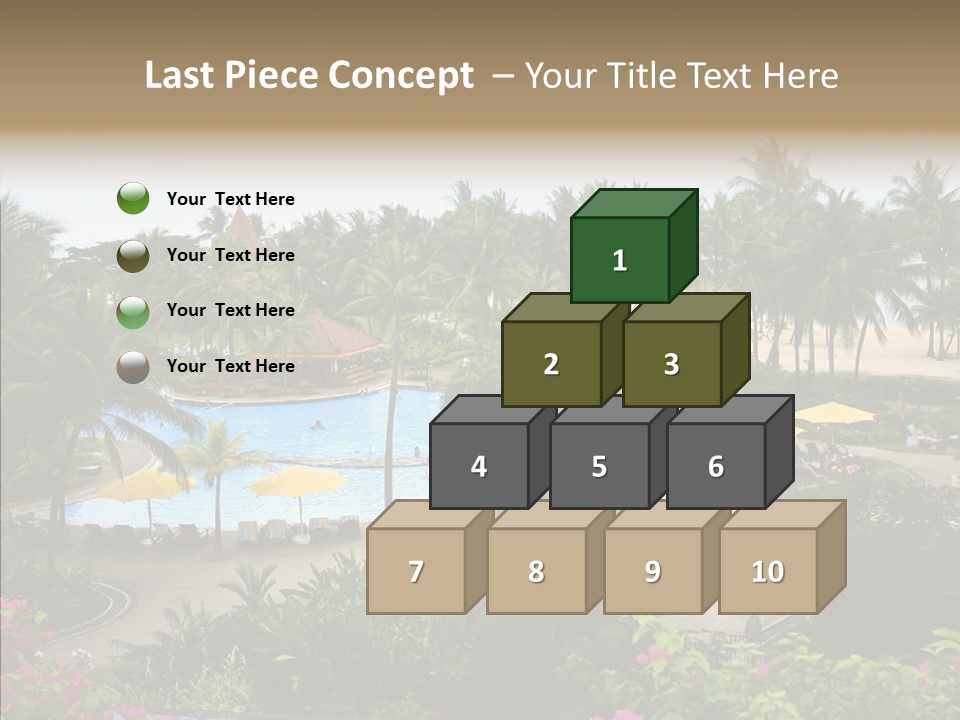 Equator Tree Investment PowerPoint Template