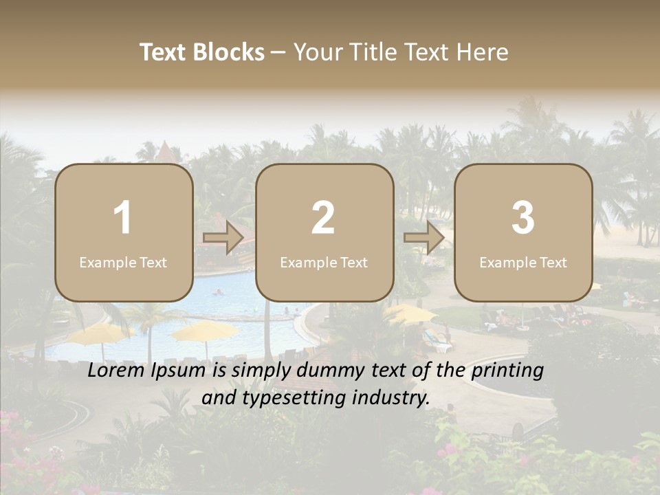 Equator Tree Investment PowerPoint Template