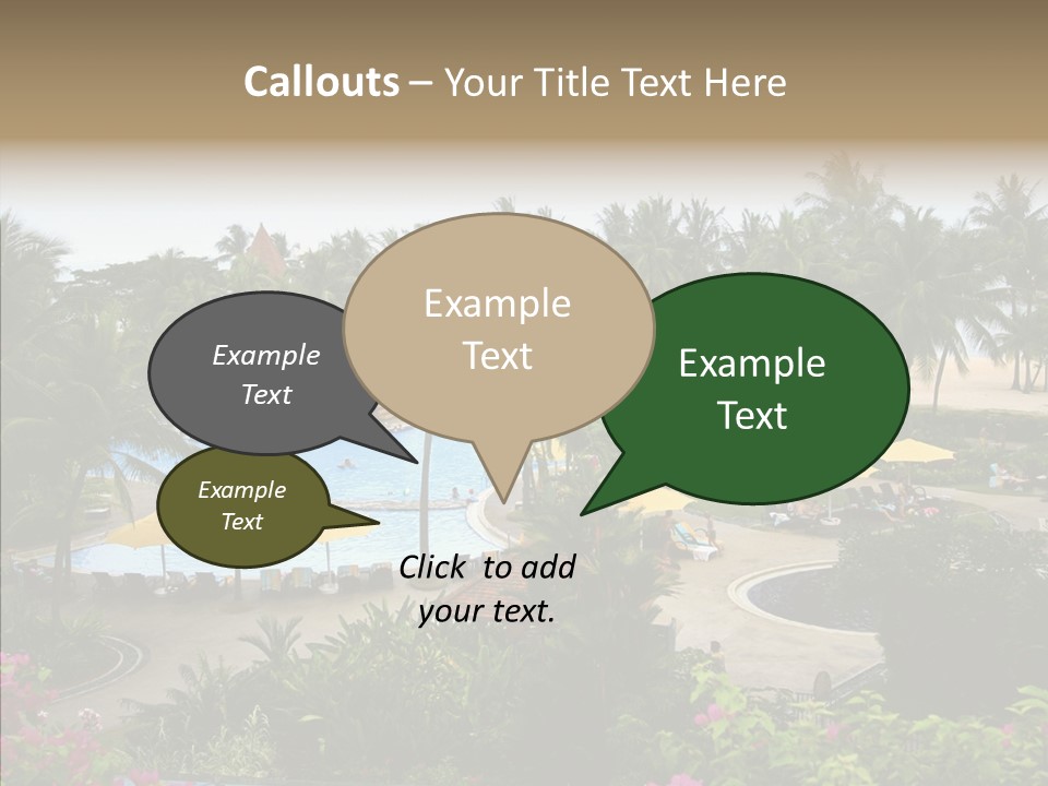 Equator Tree Investment PowerPoint Template