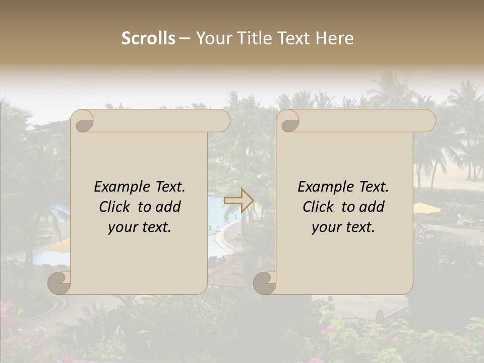 Equator Tree Investment PowerPoint Template