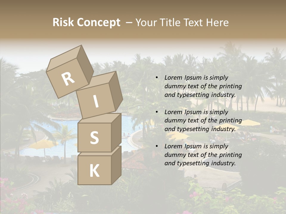 Equator Tree Investment PowerPoint Template