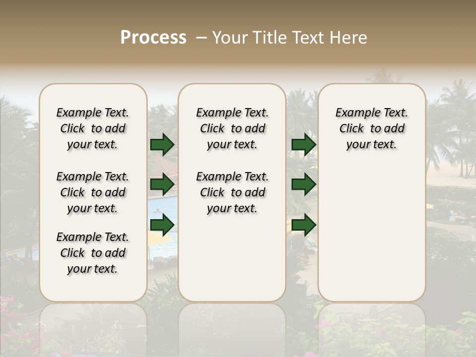 Equator Tree Investment PowerPoint Template