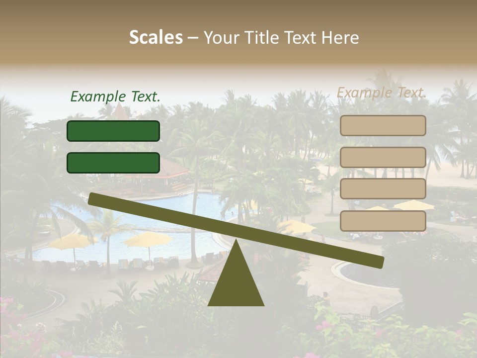 Equator Tree Investment PowerPoint Template