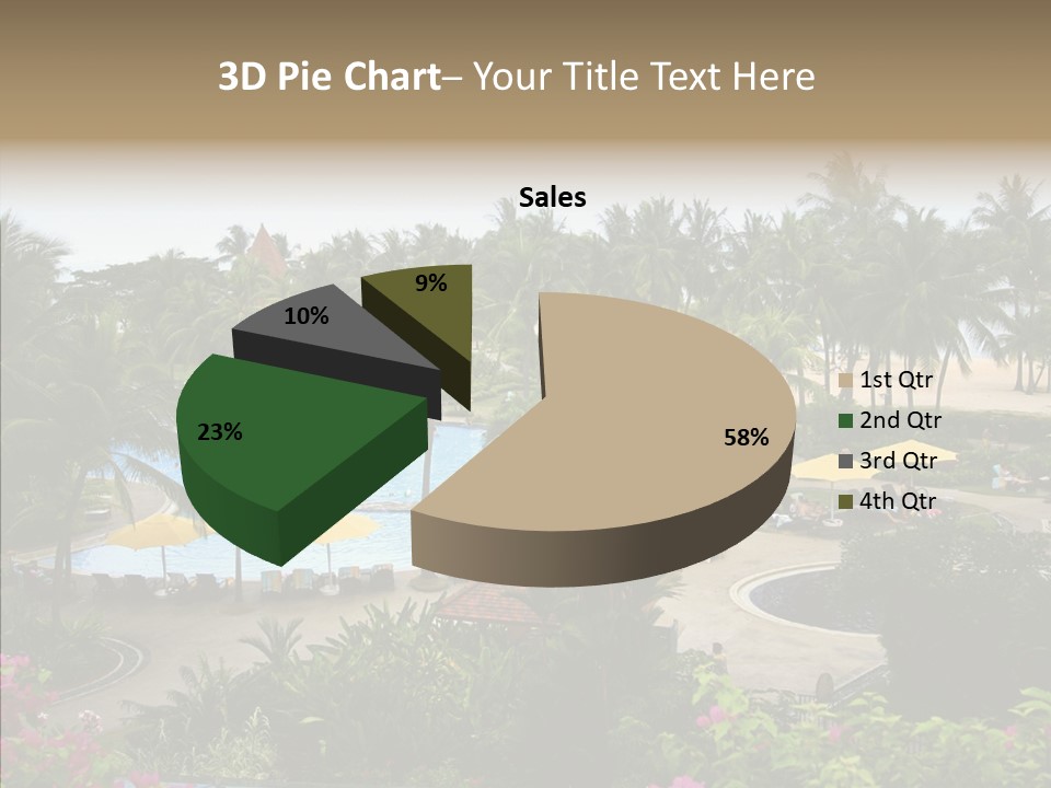 Equator Tree Investment PowerPoint Template