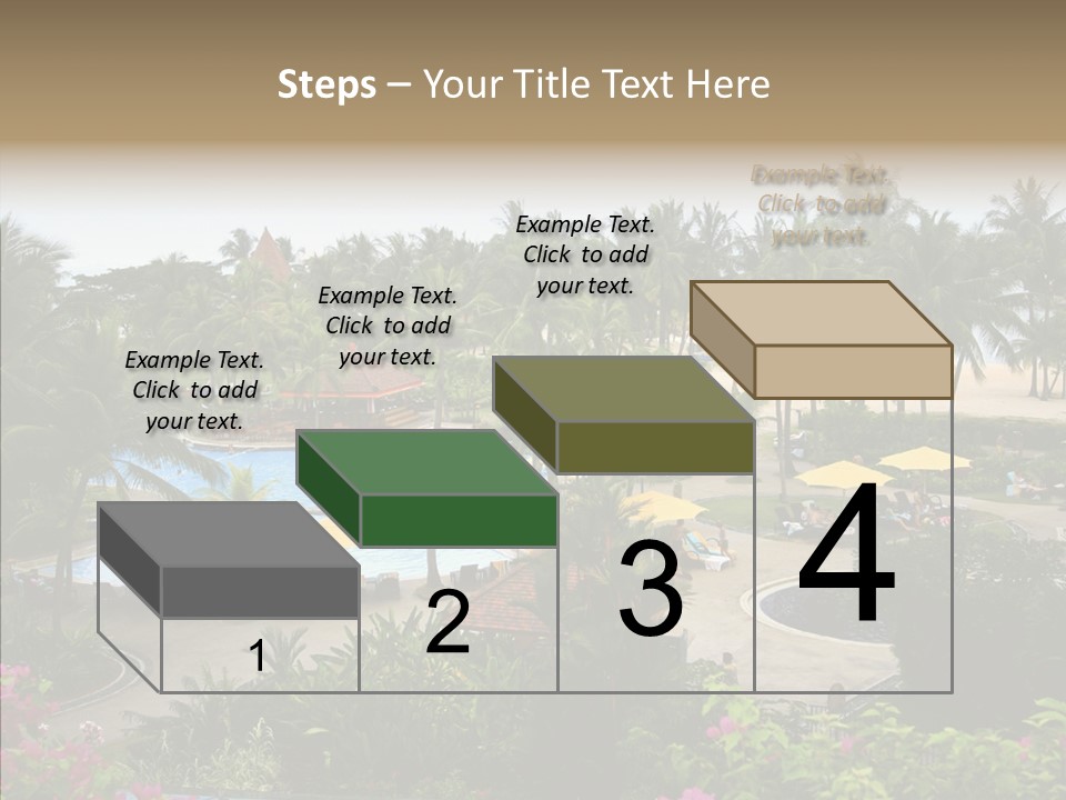 Equator Tree Investment PowerPoint Template