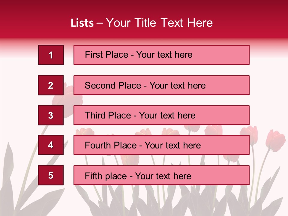 Dutch Isolated Color PowerPoint Template