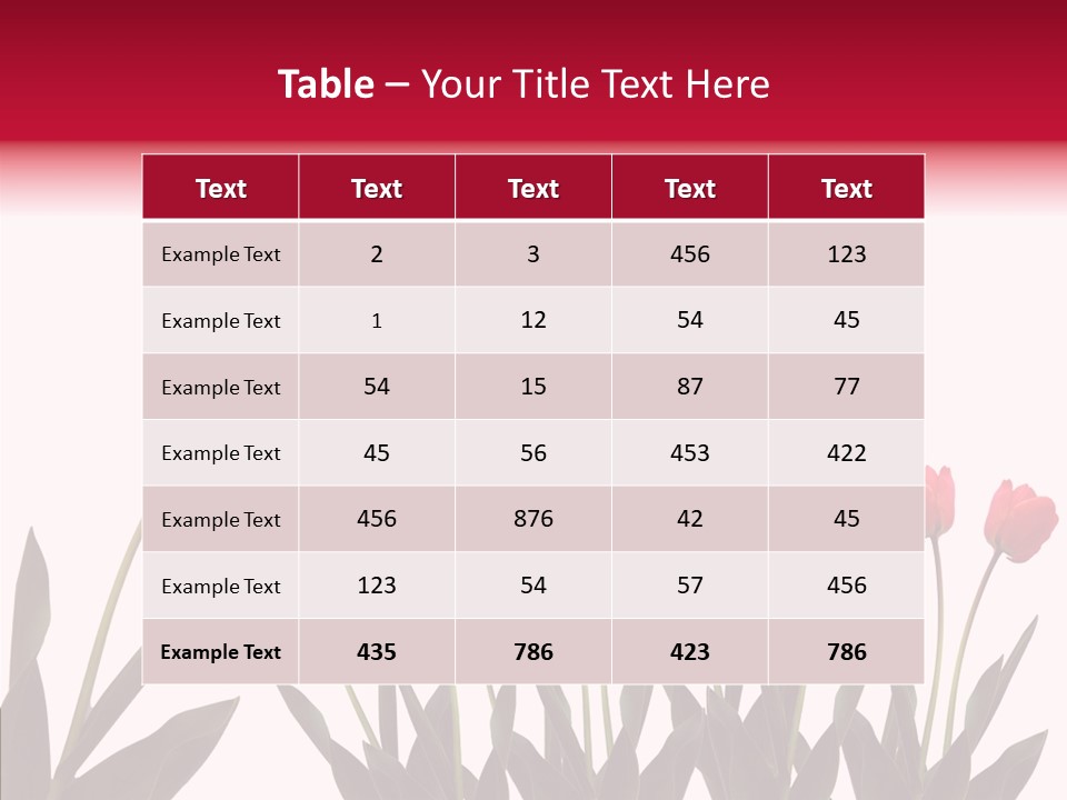 Dutch Isolated Color PowerPoint Template