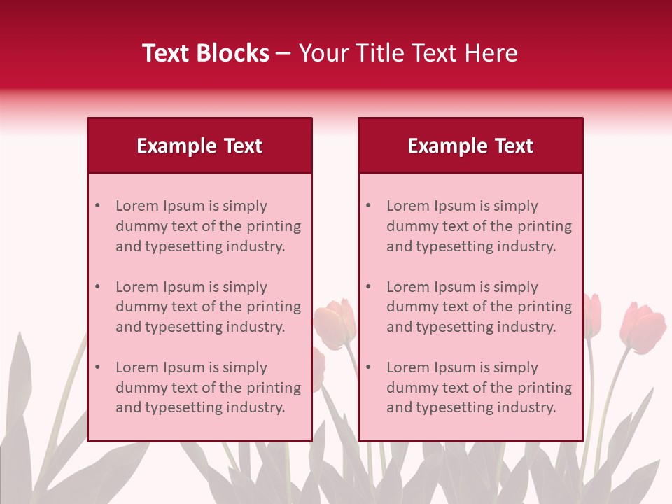 Dutch Isolated Color PowerPoint Template