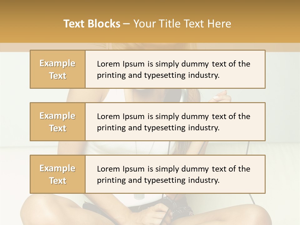 Interior Loft Relax PowerPoint Template