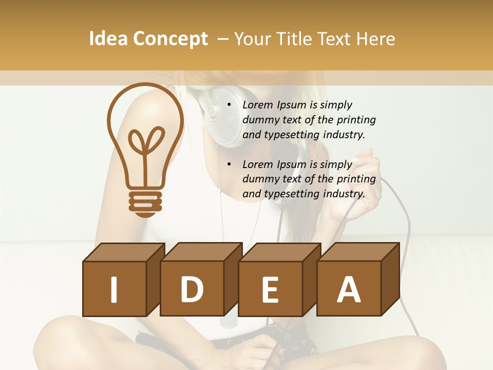 Interior Loft Relax PowerPoint Template