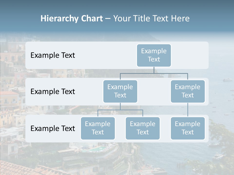 Blue Mediterranean Capri PowerPoint Template