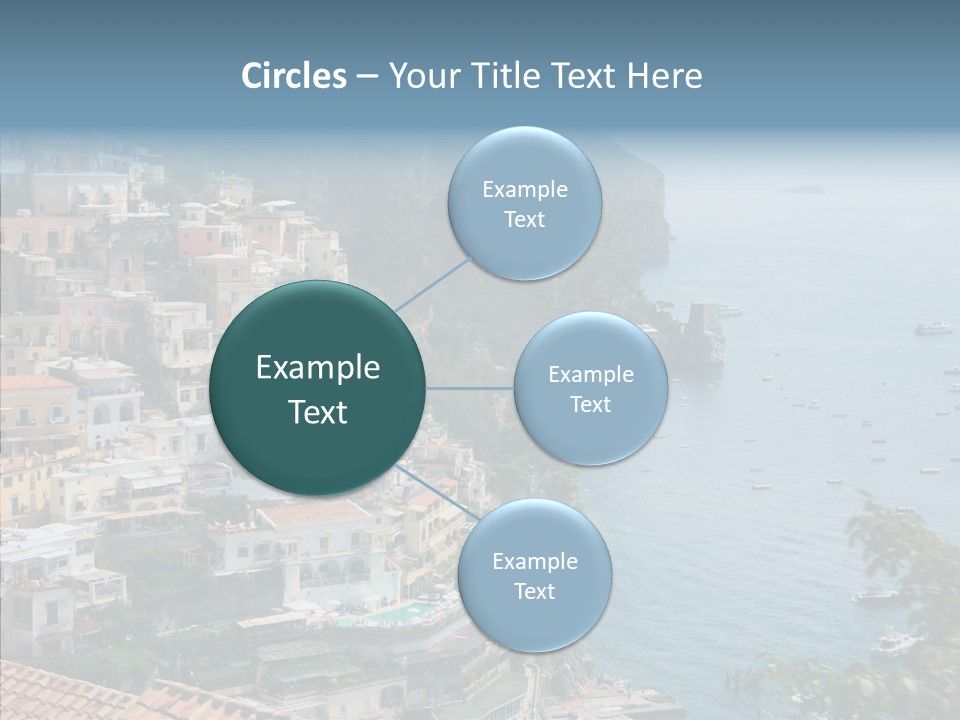 Blue Mediterranean Capri PowerPoint Template