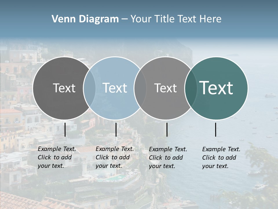 Blue Mediterranean Capri PowerPoint Template