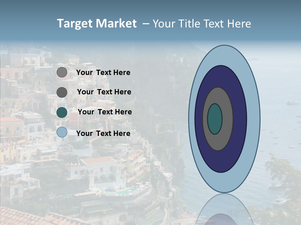 Blue Mediterranean Capri PowerPoint Template