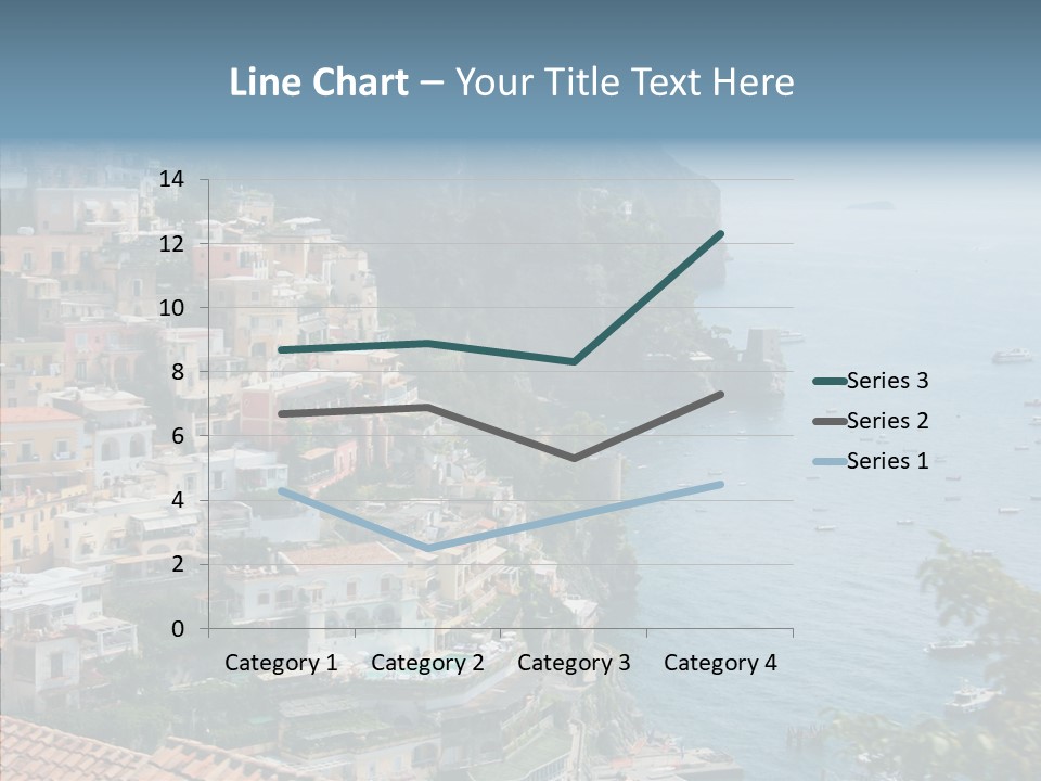 Blue Mediterranean Capri PowerPoint Template