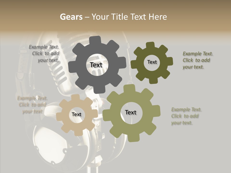 Li Ten Boardroom Together PowerPoint Template